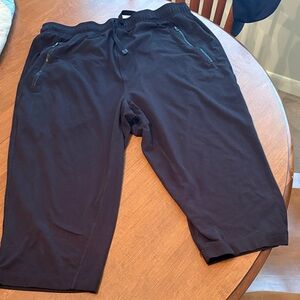 ALO Yoga Black Cropped Pants